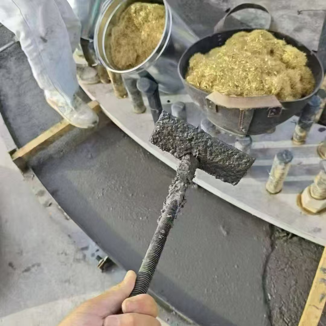 威远C120钢纤维高强无收灌浆料 轧机压缩机汽轮机发电机锻压设备底座灌浆材料